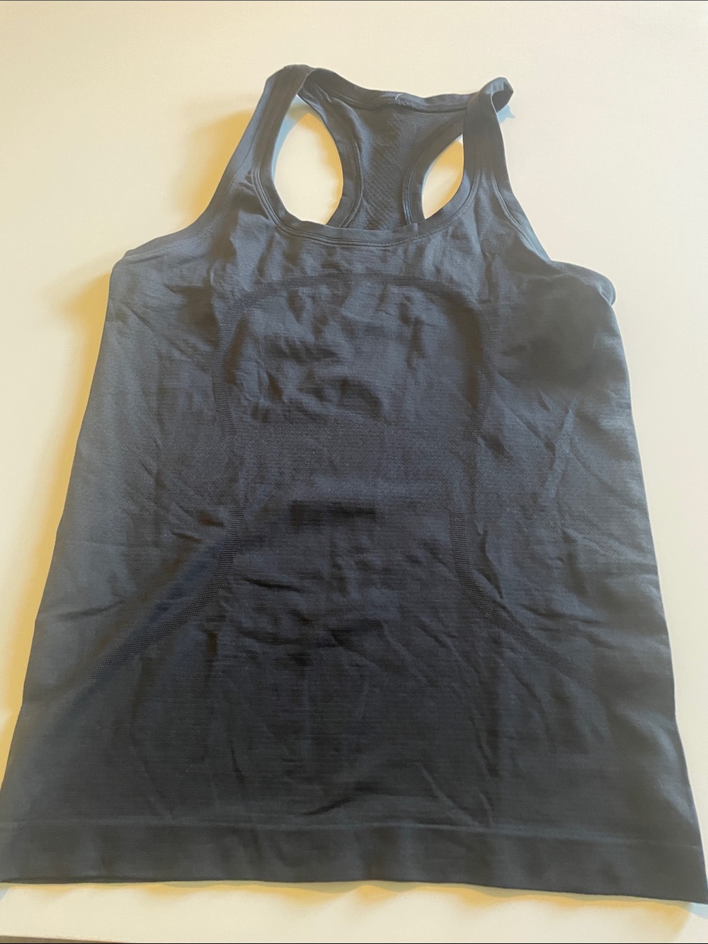 lululemon athletica Black Racerback Performance Tank